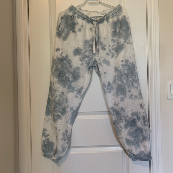 RicherPoorer Blue Tie-dyed Sweatpants - Picture 5 of 6